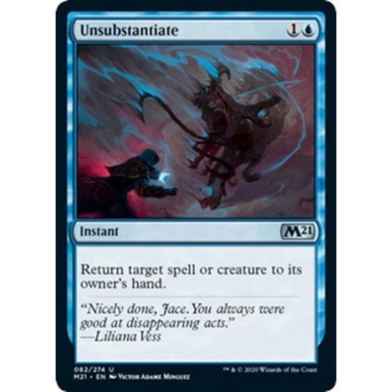 Unsubstantiate (foil) | Core Set 2021
