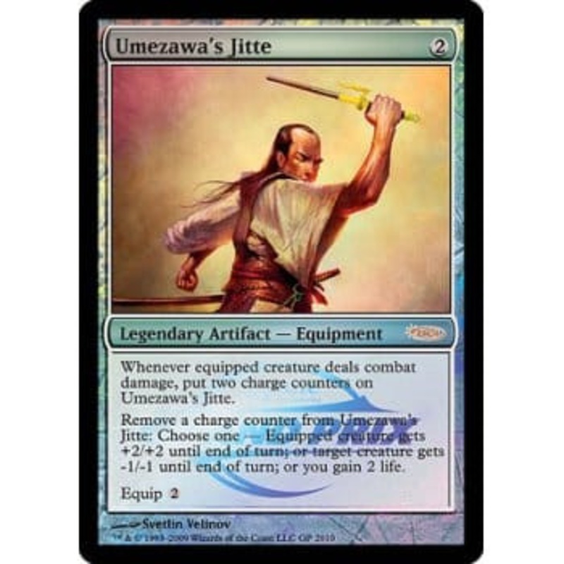 Umezawa’s Jitte (Grand Prix 2010 foil) | Promotional Cards