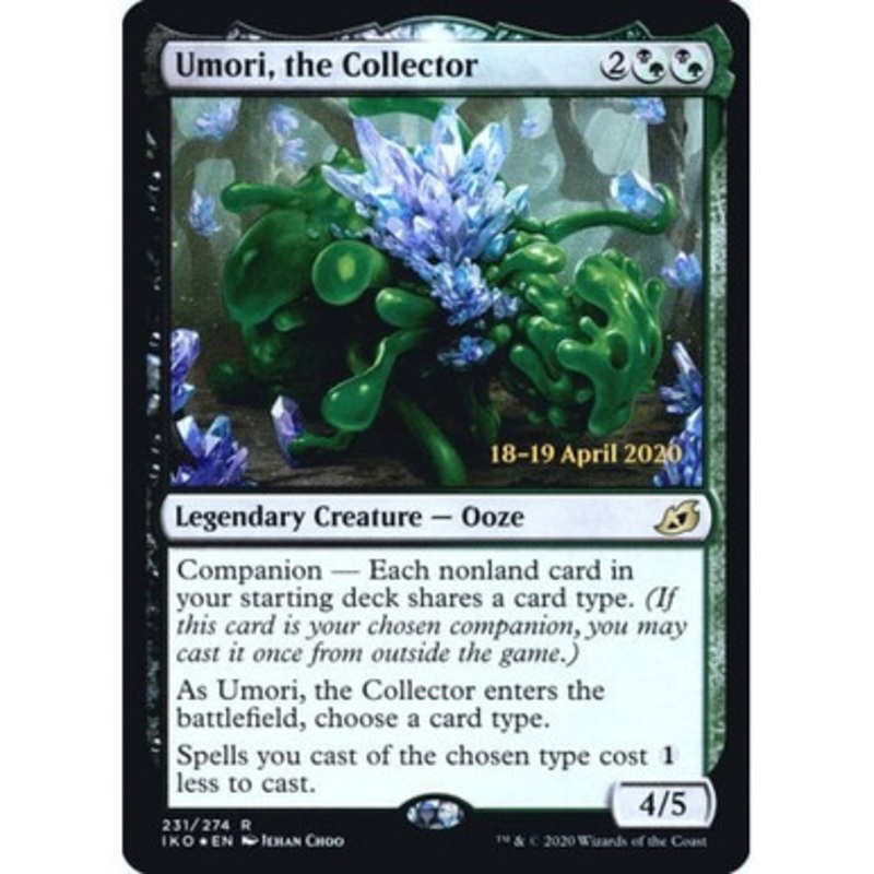 Umori, the Collector (Ikoria: Lair of Behemoths Prerelease foil) | Promotional Cards
