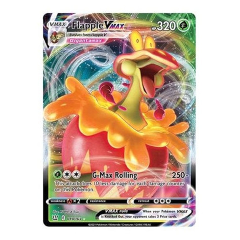 Battle Styles 019/163 Flapple VMAX (Full Art)