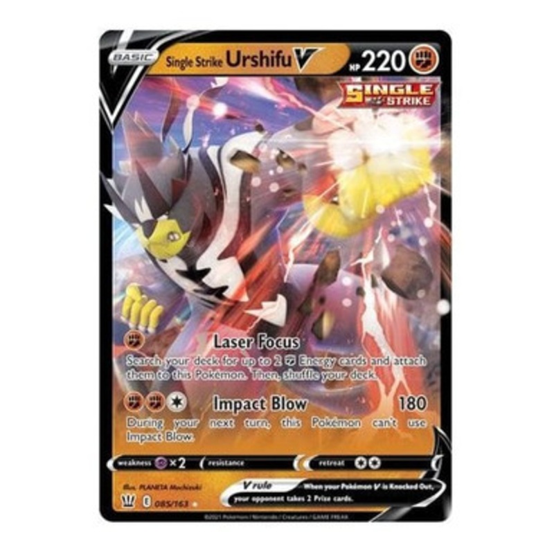 Battle Styles 085/163 Single Strike Urshifu V (Half Art)