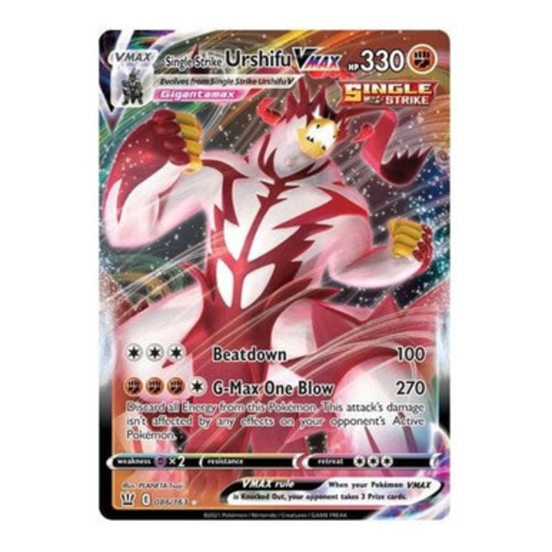 Battle Styles 086/163 Single Strike Urshifu VMAX (Full Art)