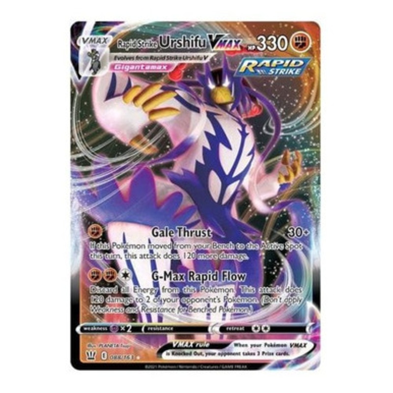 Battle Styles 088/163 Rapid Strike Urshifu VMAX (Full Art)