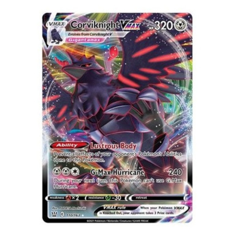 Battle Styles 110/163 Corviknight VMAX (Full Art)
