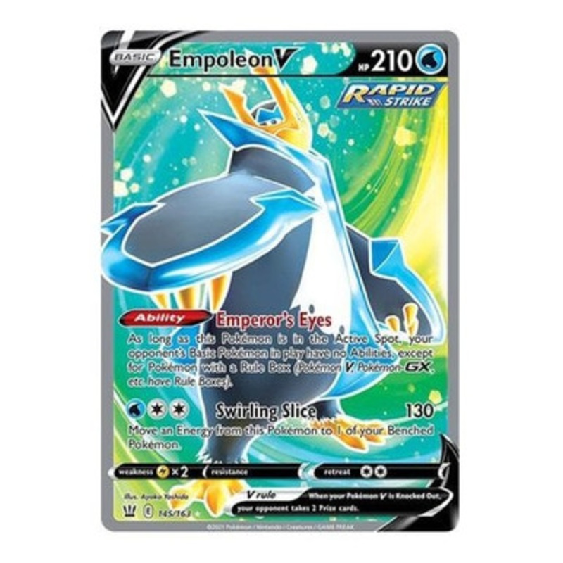 Battle Styles 145/163 Empoleon V (Full Art)