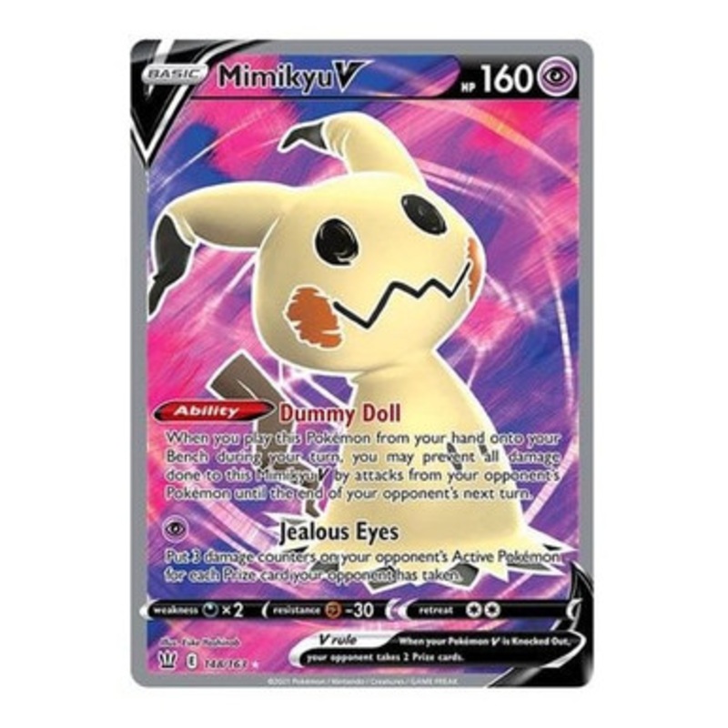 Battle Styles 148/163 Mimikyu V (Full Art)