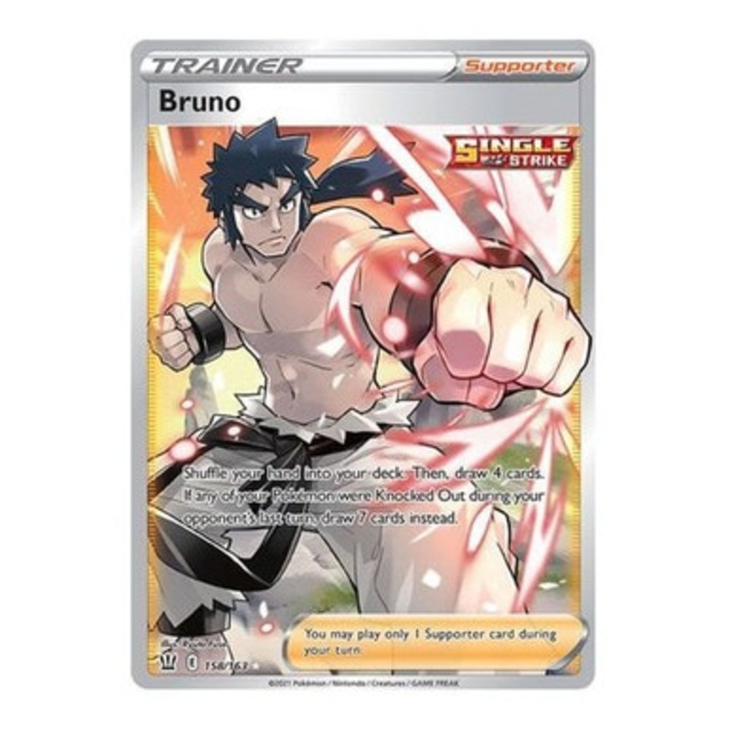 Battle Styles 158/163 Bruno (Full Art)