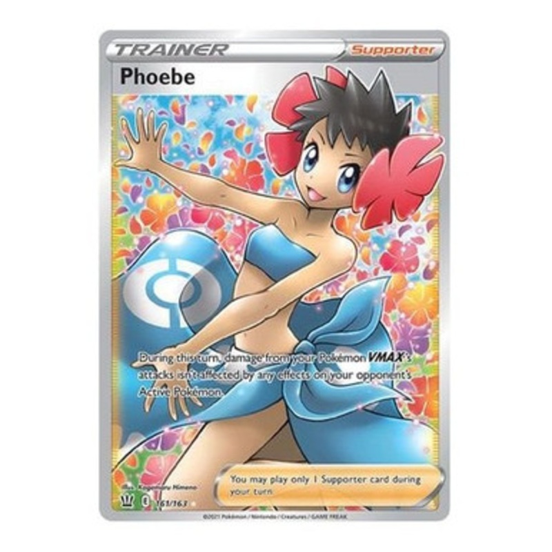 Battle Styles 161/163 Phoebe (Full Art)