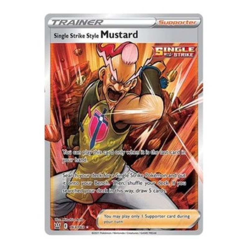 Battle Styles 163/163 Single Strike Style Mustard (Full Art)