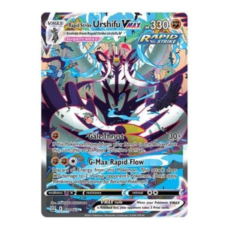 Battle Styles 170/163 Rapid Strike Urshifu VMAX (Alternate Art, Full Art)