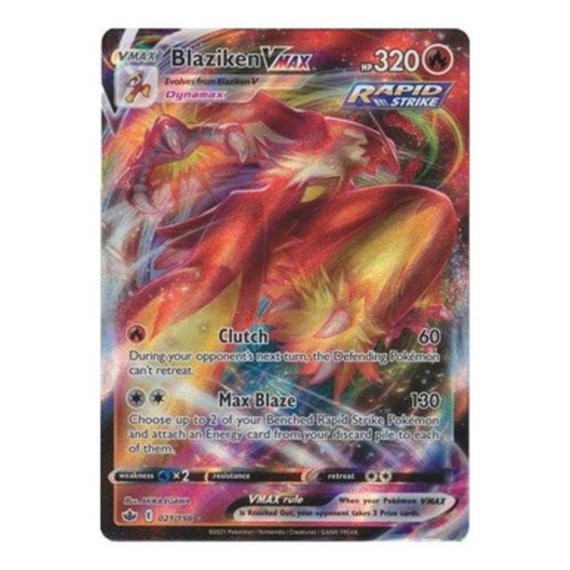 Chilling Reign 021/198 Blaziken VMAX (Full Art)