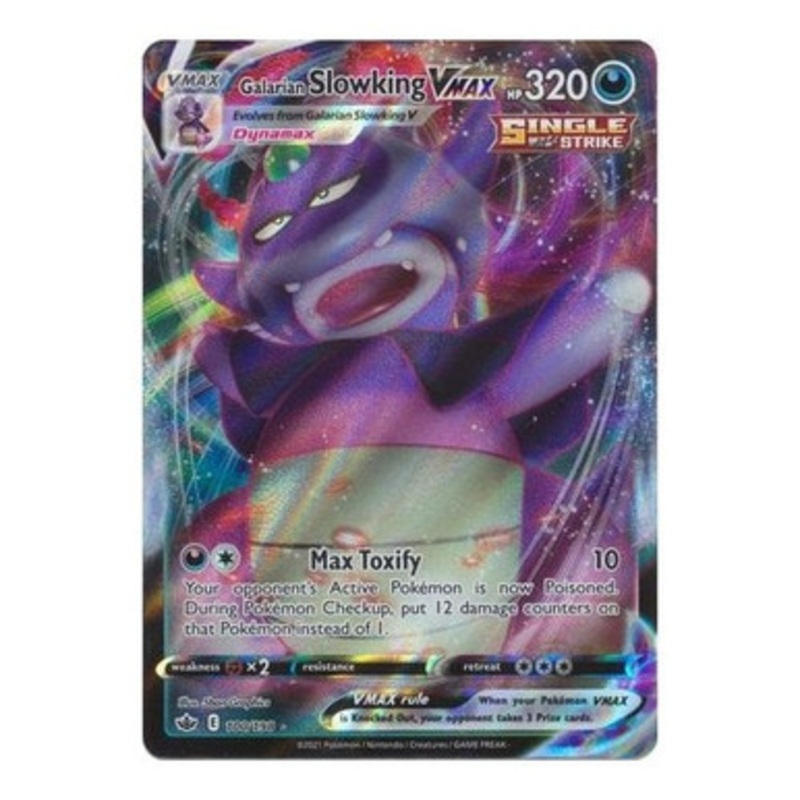 Chilling Reign 100/198 Galarian Slowking VMAX (Full Art)
