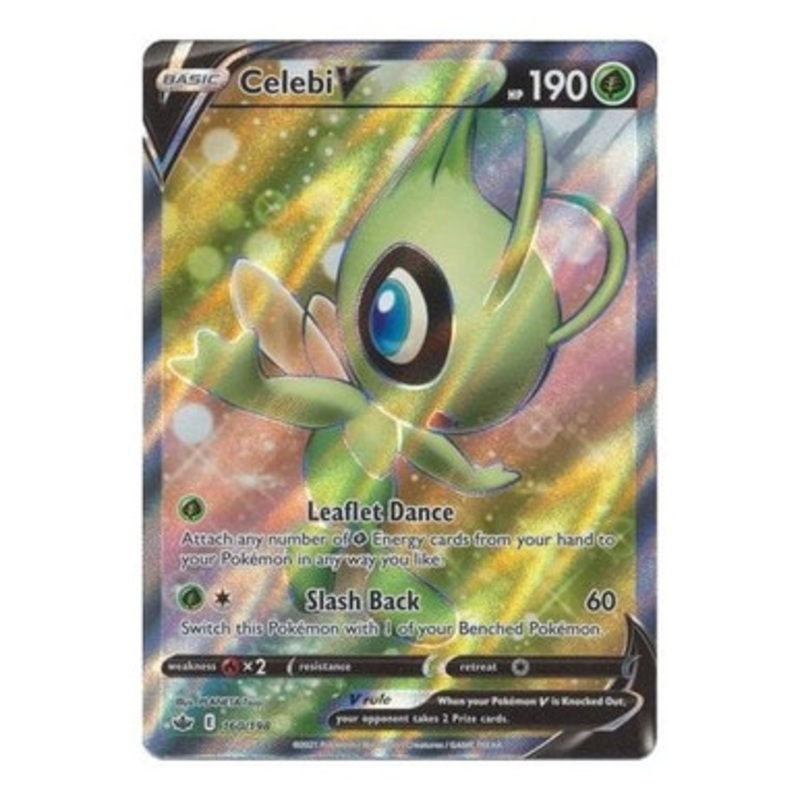 Chilling Reign 160/198 Celebi V (Full Art)