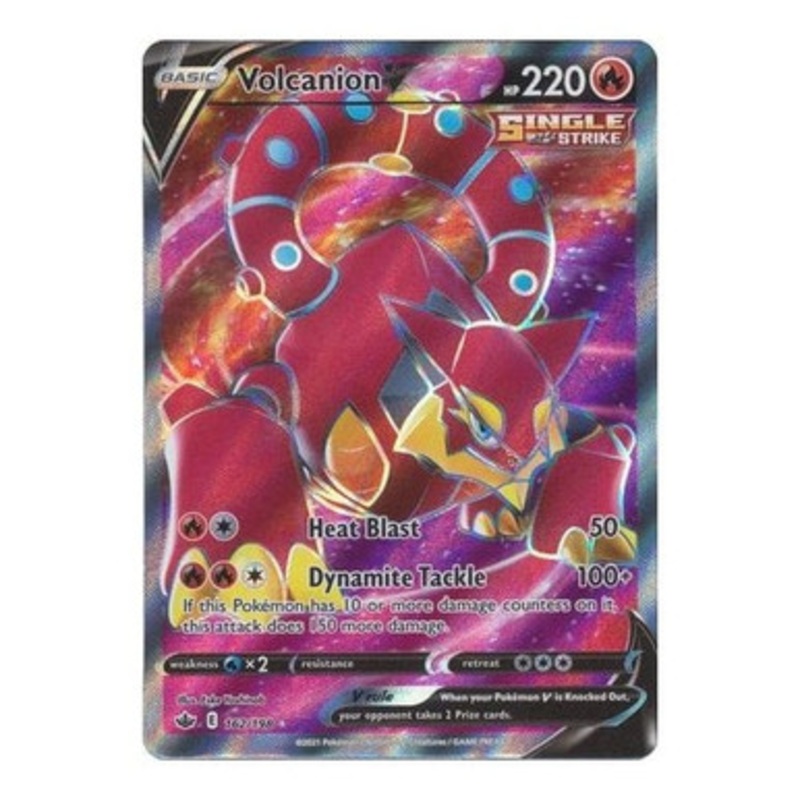 Chilling Reign 162/198 Volcanion V (Full Art)