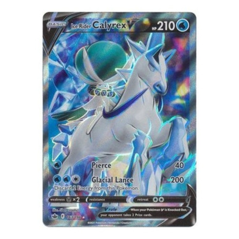 Chilling Reign 163/198 Ice Rider Calyrex V (Full Art)