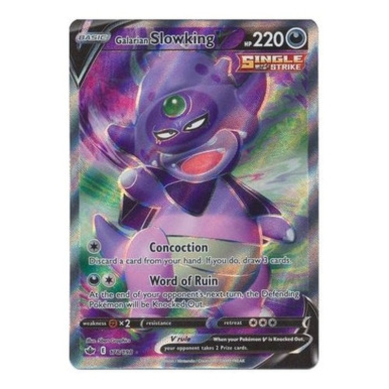 Chilling Reign 178/198 Galarian Slowking V (Full Art)