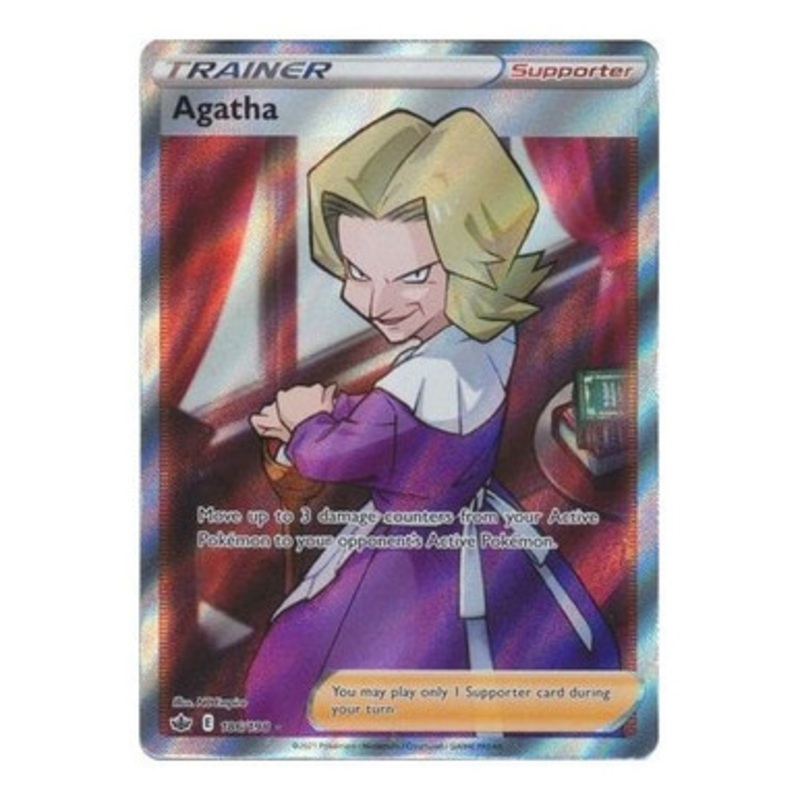 Chilling Reign 186/198 Agatha (Full Art)