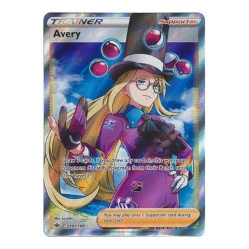 Chilling Reign 187/198 Avery (Full Art)