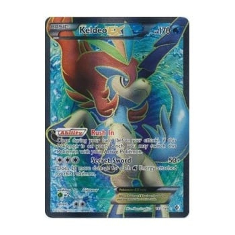 Boundaries Crossed 142/149 Keldeo EX (Full Art)