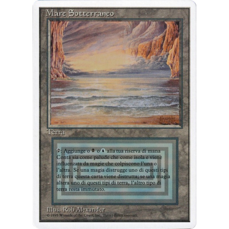 Underground Sea (Foreign White Border) (Italian) | Revised (3rd Edition)