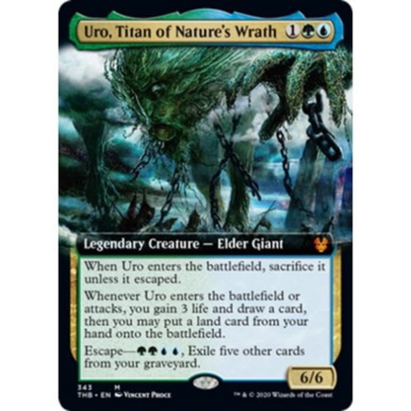 Uro, Titan of Nature’s Wrath (Extended Art) | Theros Beyond Death