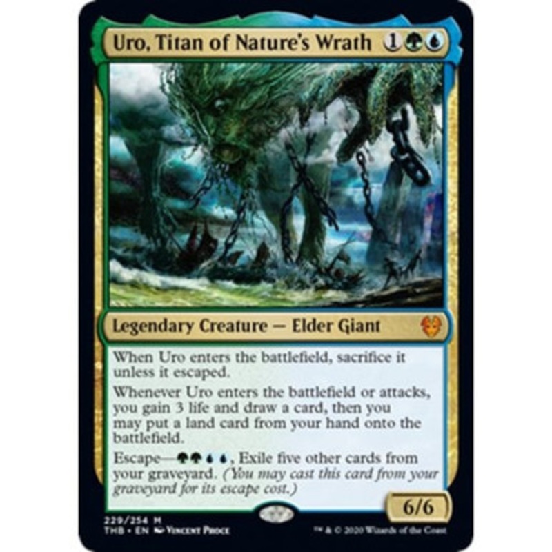 Uro, Titan of Nature’s Wrath (foil) | Theros Beyond Death