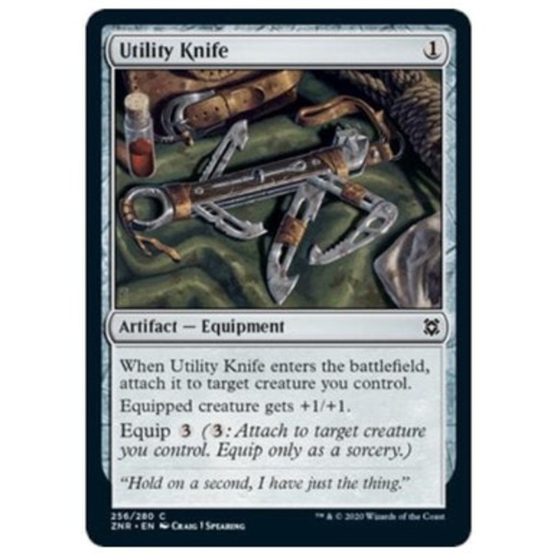 Utility Knife (foil) | Zendikar Rising
