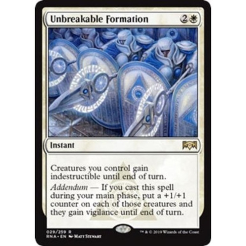 Unbreakable Formation (foil) | Ravnica Allegiance