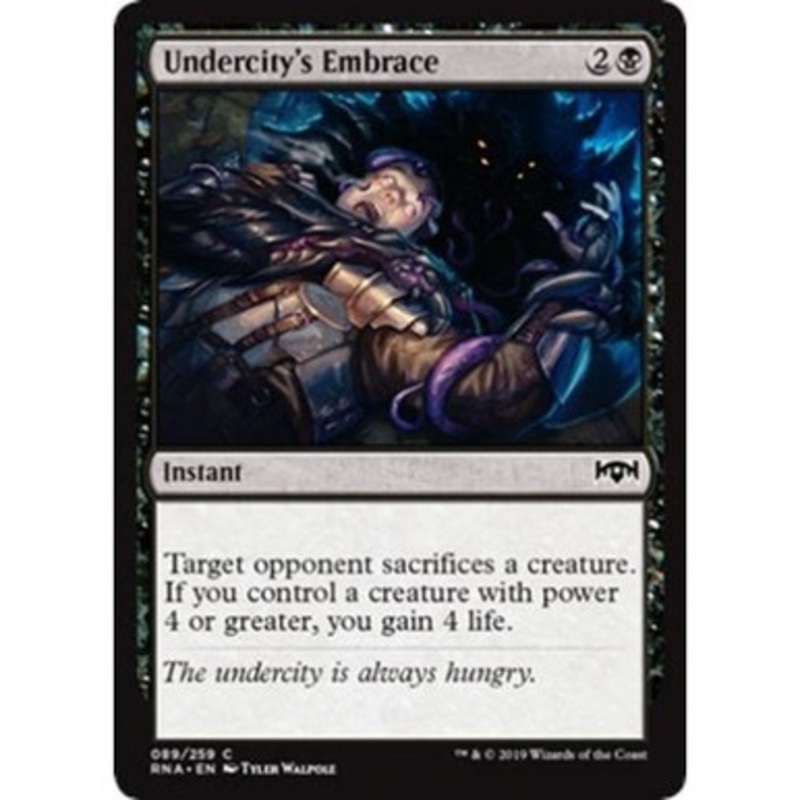 Undercity’s Embrace (foil) | Ravnica Allegiance