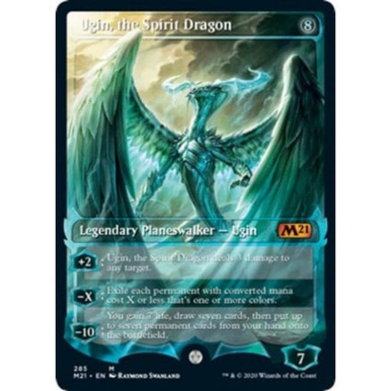 Ugin, the Spirit Dragon (Showcase Frame) | Core Set 2021