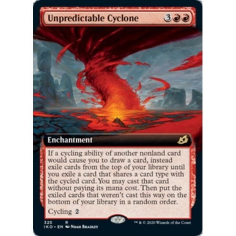 Unpredictable Cyclone (Extended Art) (foil) | Ikoria: Lair of Behemoths