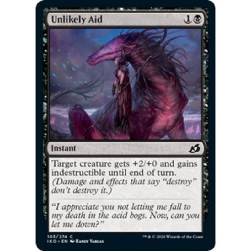 Unlikely Aid (foil) | Ikoria: Lair of Behemoths