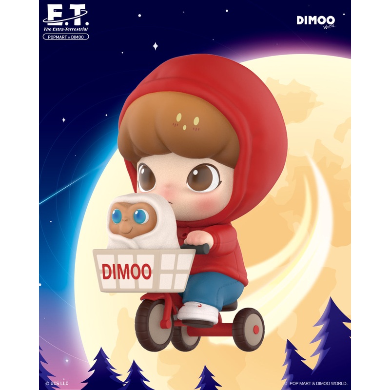 POP MART Dimoo E.T. Figurine