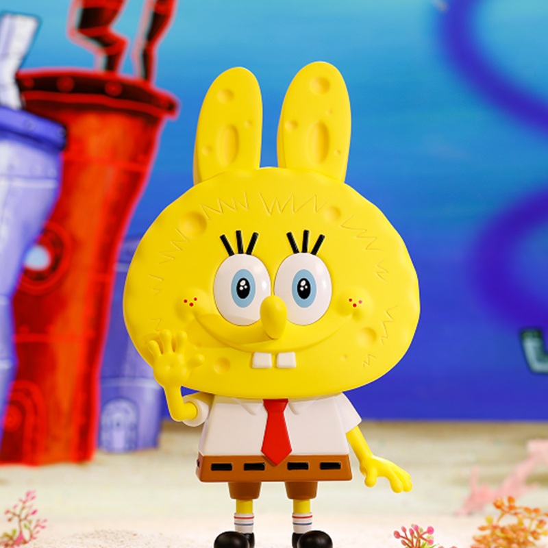 POP MART Labubu  SpongeBob Figurine