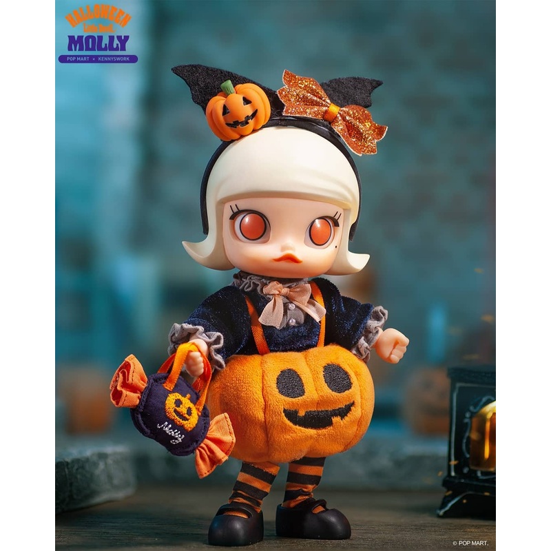 POP MART Molly Halloween Little Devil Action Figure