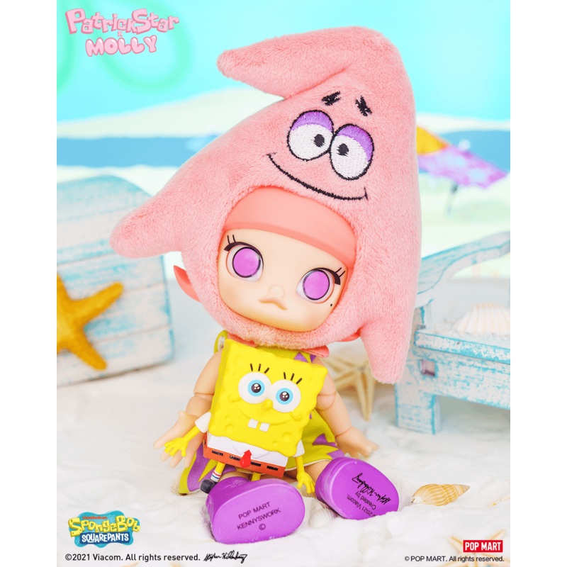 POP MART Molly  Patrick Star Action Figure