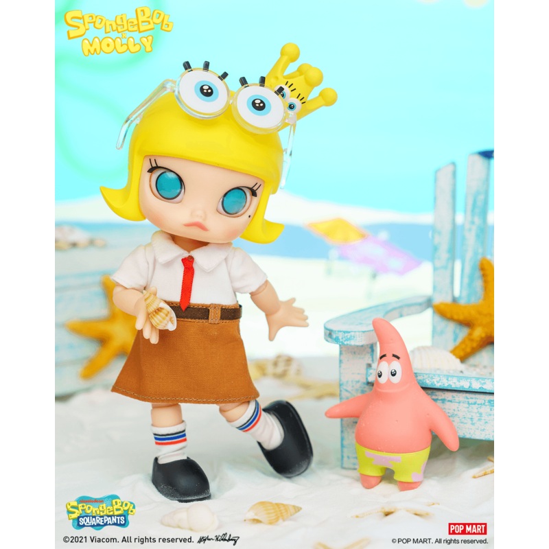 POP MART Molly  SpongeBob Action Figure