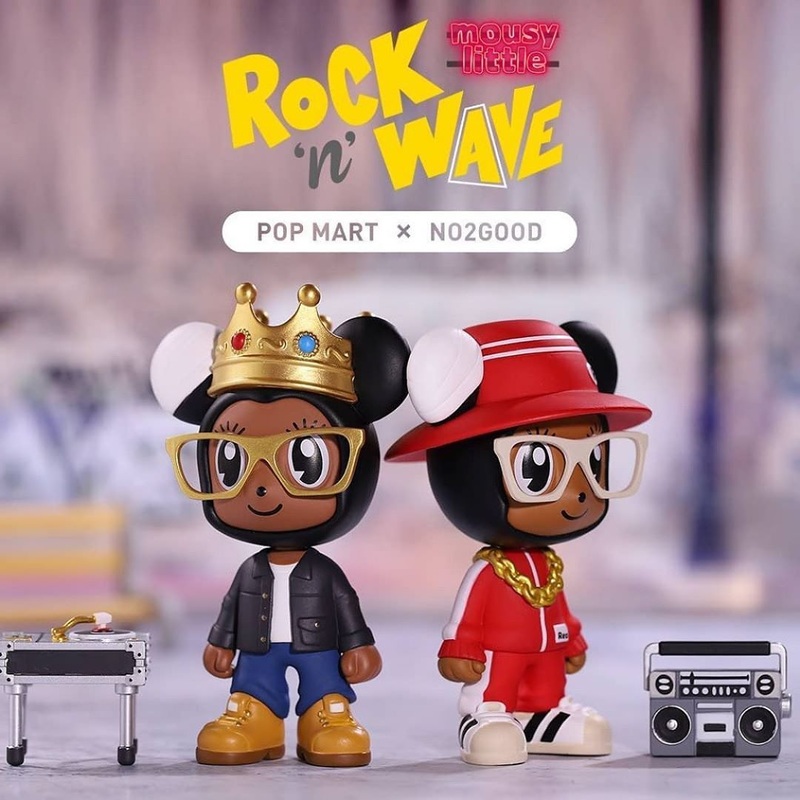 POP MART Mousy Little Rock n Wave Series