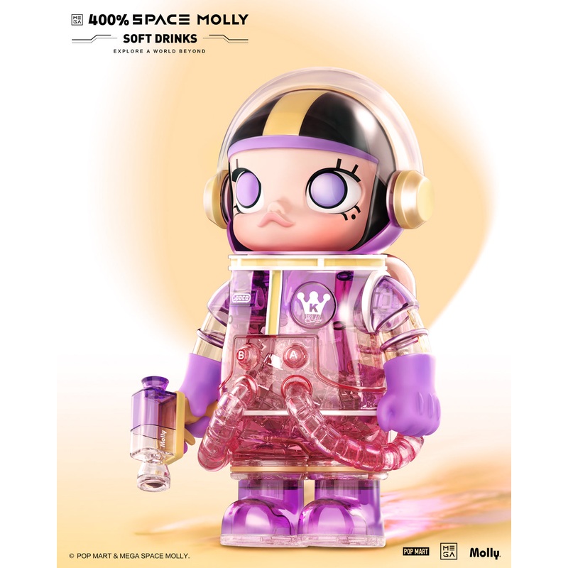 MEGA Space Molly Soft Drinks Series 400%