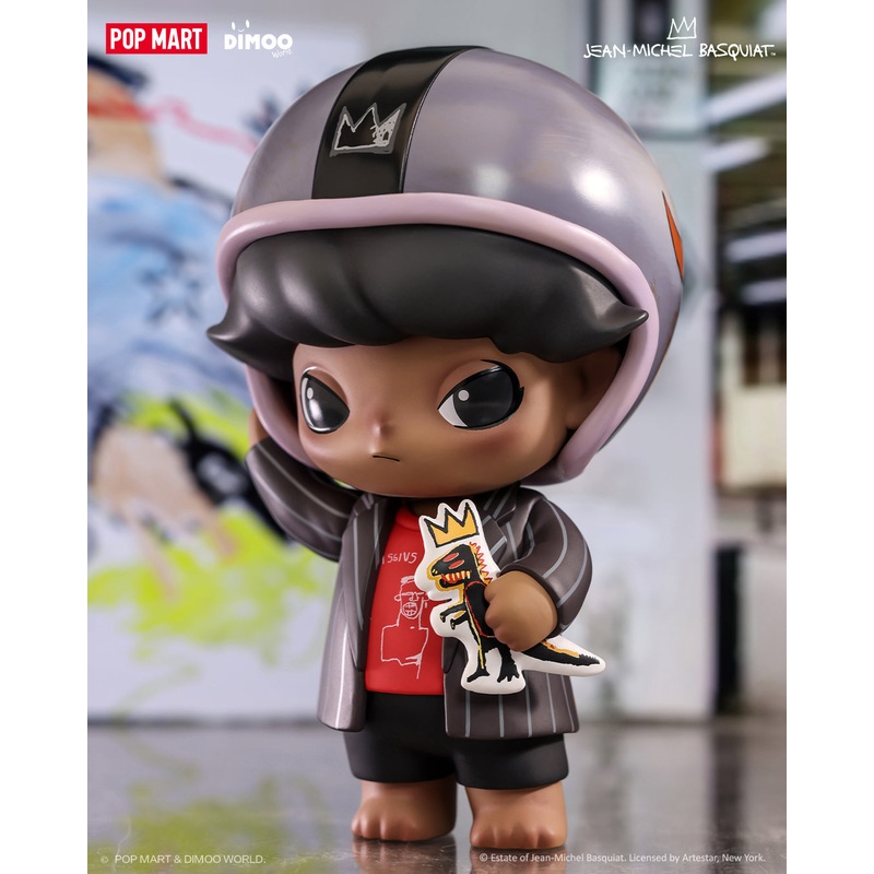 POP MART Dimoo x Jean-Michel Basquiat 001 Figurine