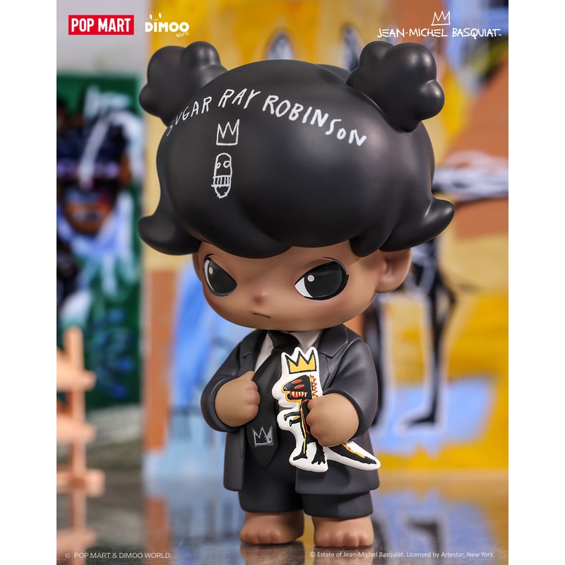 POP MART Dimoo x Jean-Michel Basquiat 002 Figurine