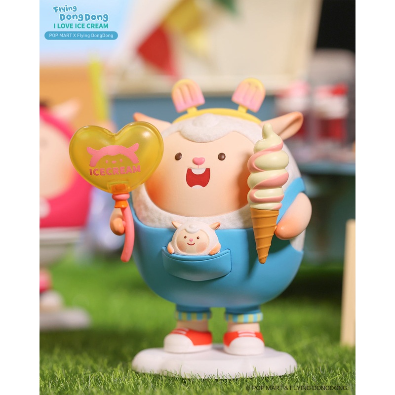 POP MART Flying DongDong I Love Ice Cream Series