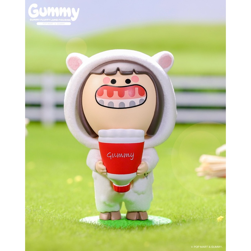 POP MART Gummy Fluffy Lamb Figurine