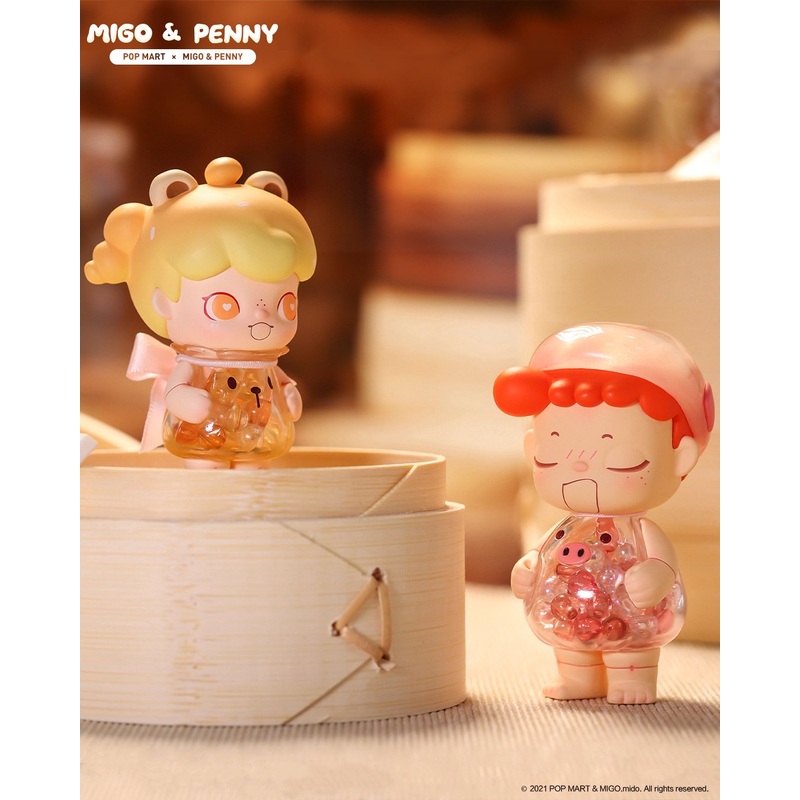 POP MART Migo & Penny Figure