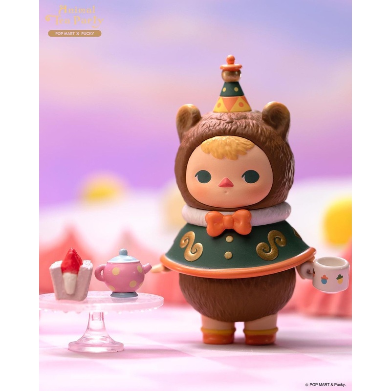 POP MART Pucky Baby Animal Tea Party Series