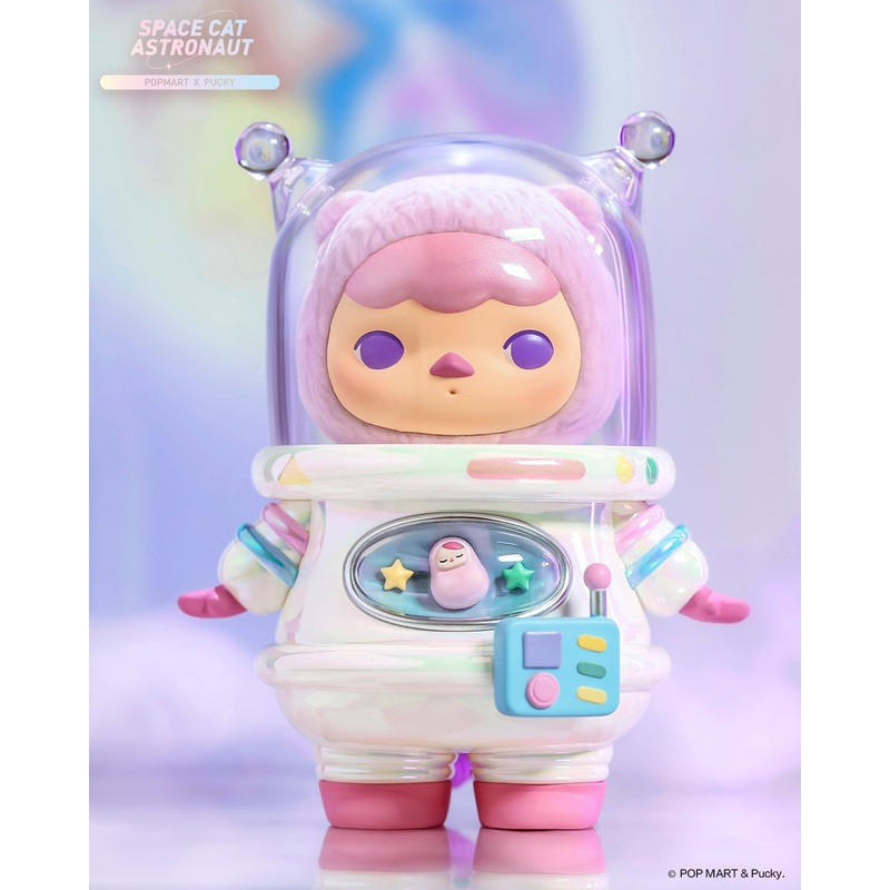 POP MART Pucky Space Cat Astronaut Big Figure