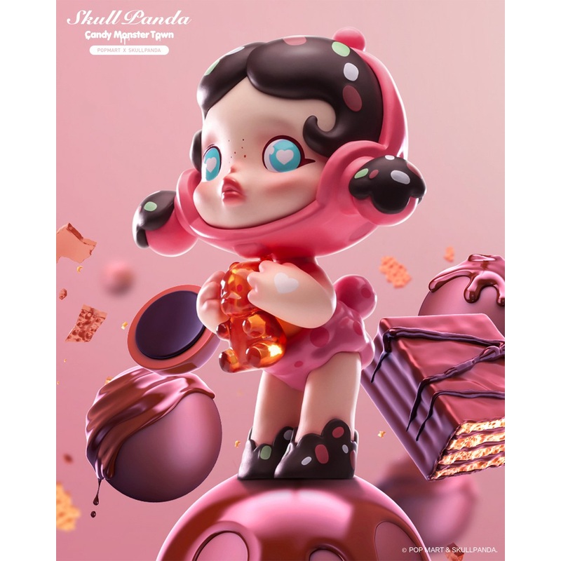 POP MART Skullpanda Candy Monster Town Series