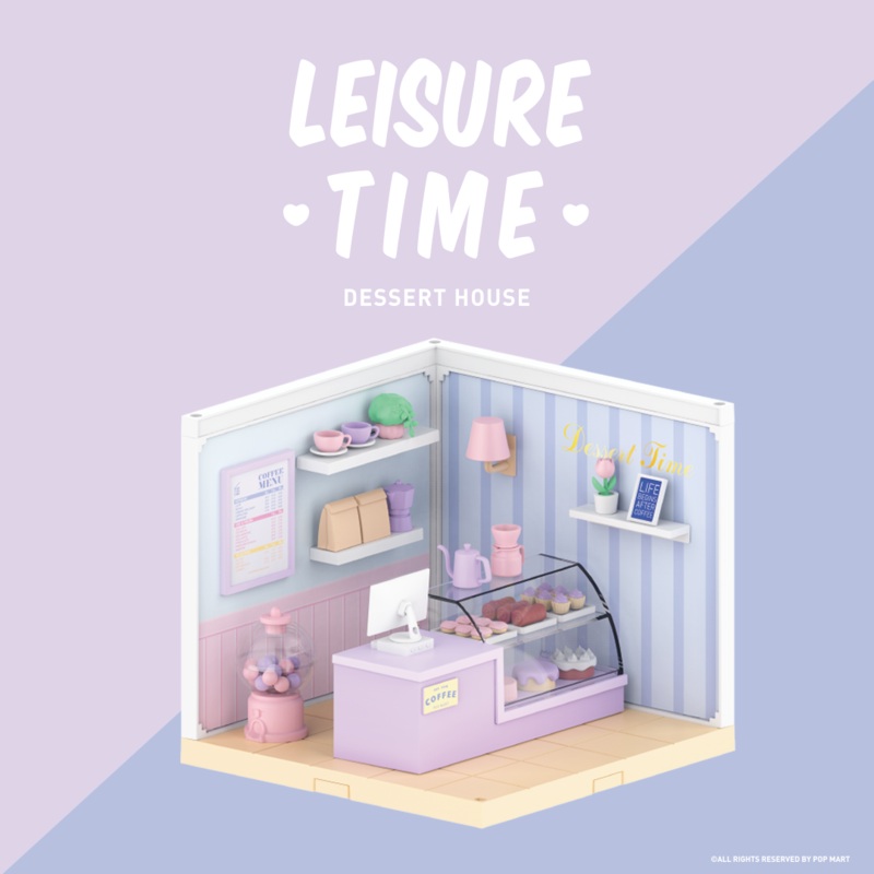 POP MART Sweet House 2: Leisure Time – Dessert House