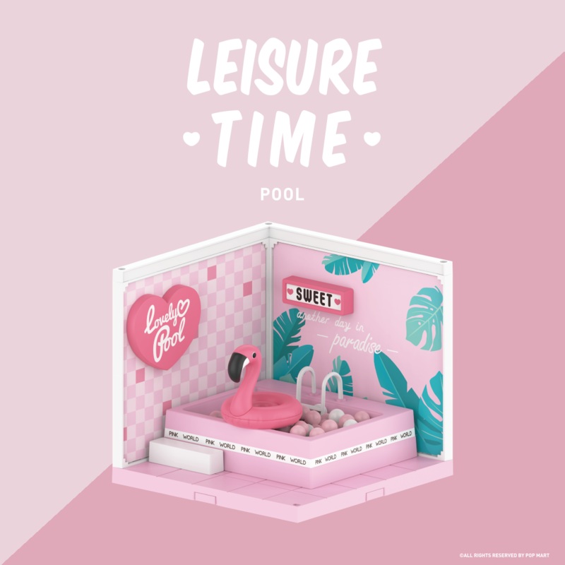 POP MART Sweet House 2: Leisure Time – Pool Set