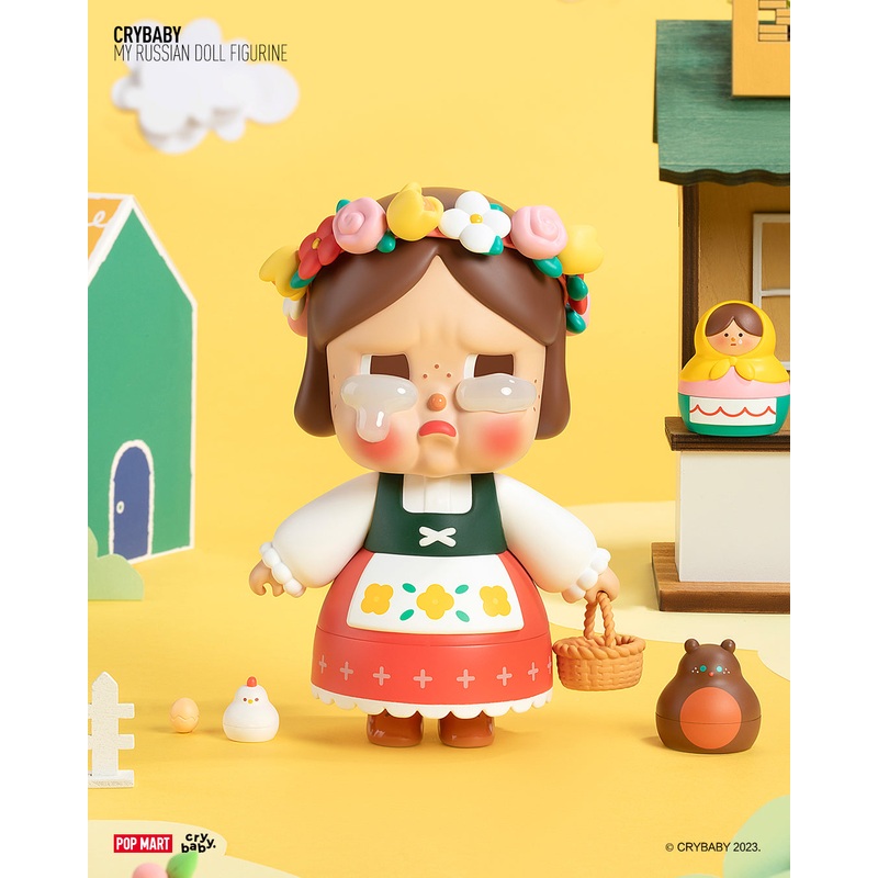 POP MART Crybaby My Russian Doll Figure